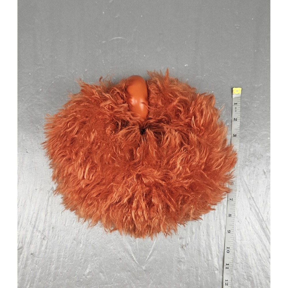 JW PEI Womens Abacus Top Handle Bag Faux Fur Orange Mini NEW with BAG - Picture 3 of 6